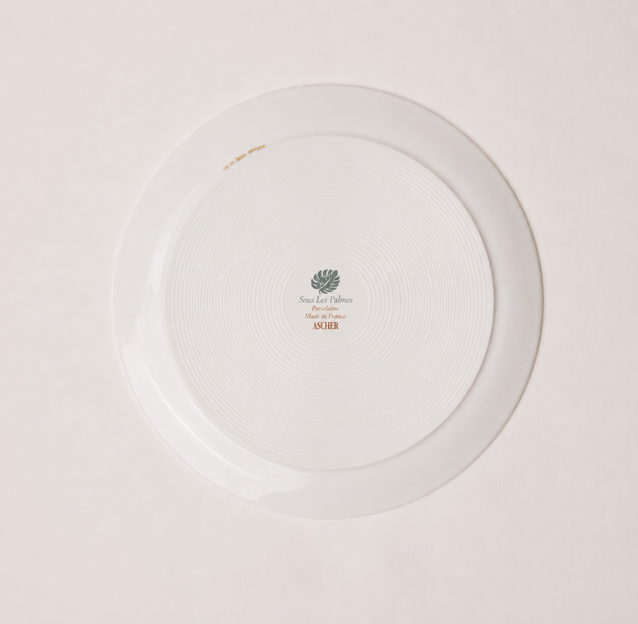SOUS LES PALMES DINING PLATE