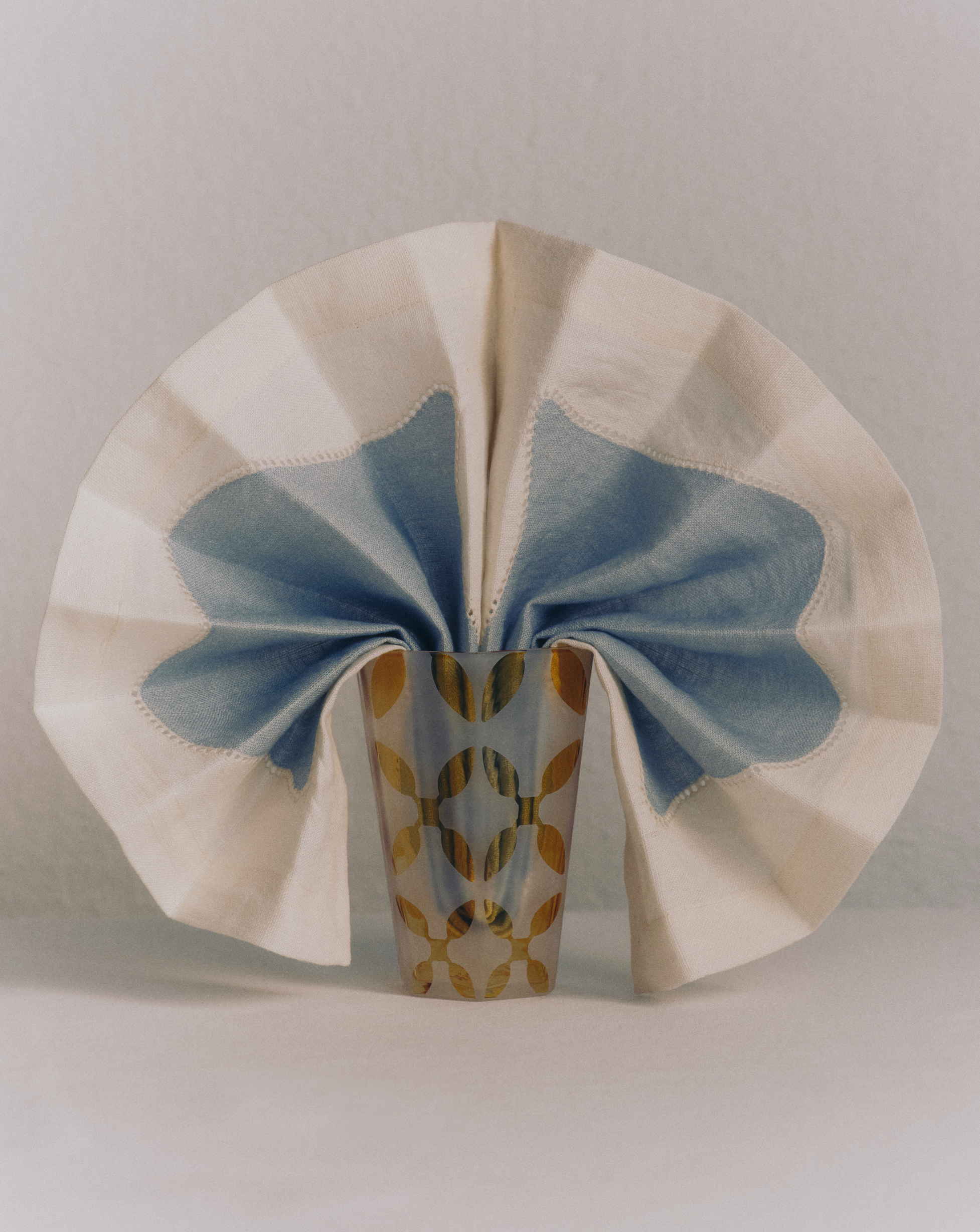 Les Courbes Napkin Céleste