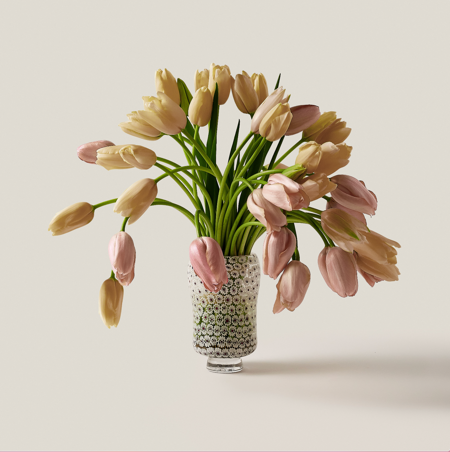 La brume handblown VASE