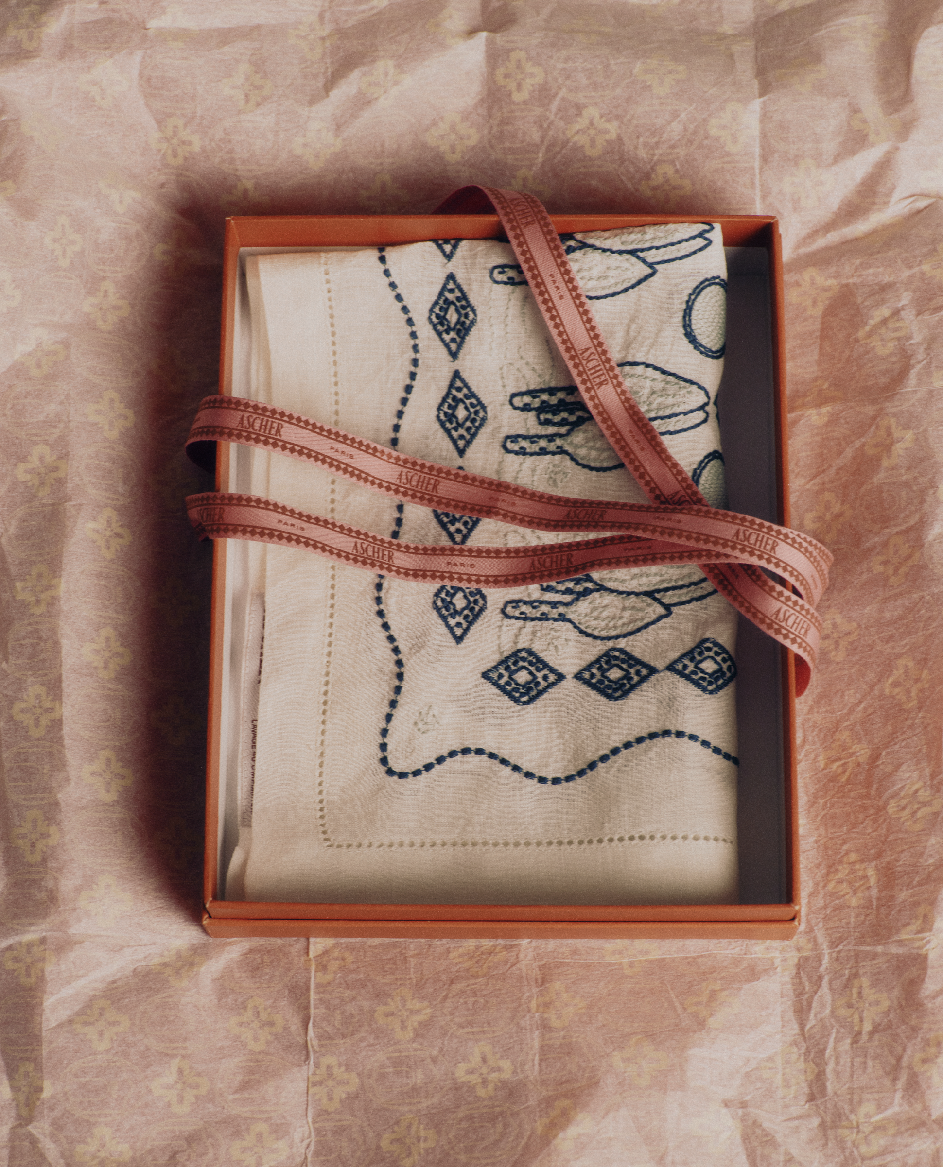 Les Trames Placemat White